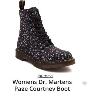 Women’s Dr. Martens Courtney Floral Canvas size 8